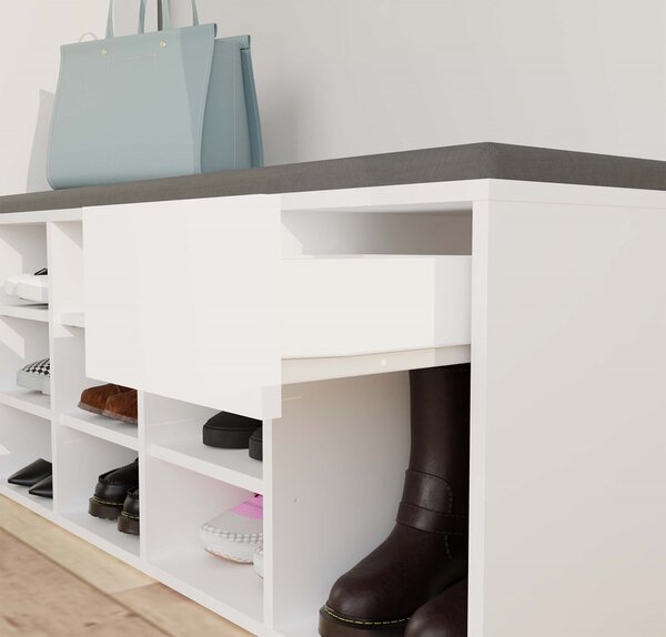 Zondo.hr Ormarić za obuću Telos 1 (bijela). Akcija -18%. 1132576
