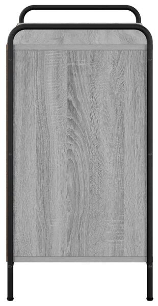 Ormar za cipele 85 x 39 5 x 75 cm Konstruirano drvo Siva Sonoma - Siva Sonoma