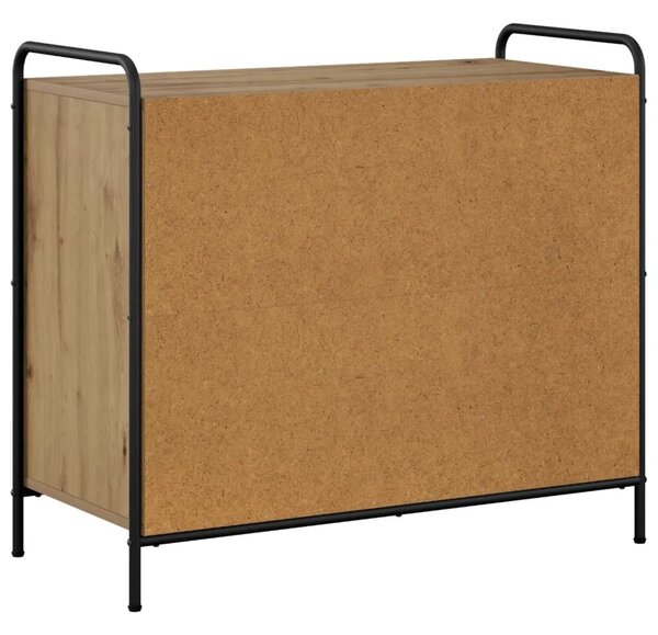 Ormar za cipele 85 x 39 5 x 75 cm Konstruirano drvo - Hrast artisan