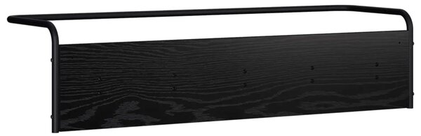 Vješalica za kapute Zidne Crni hrast 100 x 30 x 25 cm - Crni hrast 100 x 30 x 25 cm