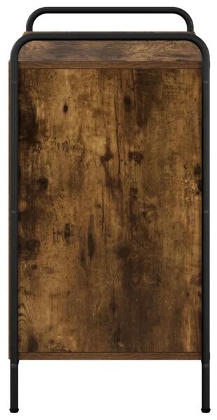 Ormar za cipele 85 x 39 5 x 75 cm Konstruirano drvo - Dimljeni hrast