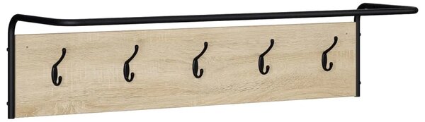 Vješalica za kapute Zidne Hrast sonoma 100 x 30 x 25 cm - Hrast sonoma 100 x 30 x 25 cm