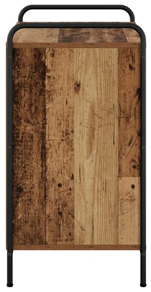 Ormar za cipele 85 x 39 5 x 75 cm Konstruirano drvo Staro drvo - Staro drvo