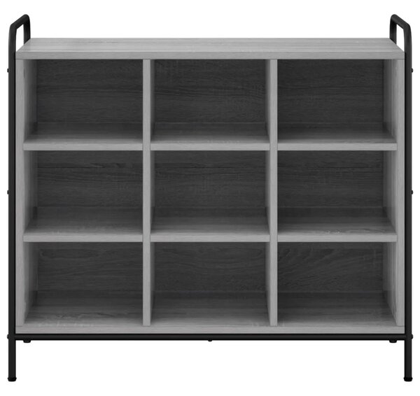 Ormar za cipele 85 x 39 5 x 75 cm Konstruirano drvo Siva Sonoma - Siva Sonoma