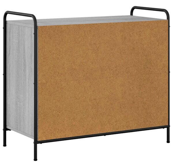 Ormar za cipele 85 x 39 5 x 75 cm Konstruirano drvo Siva Sonoma - Siva Sonoma