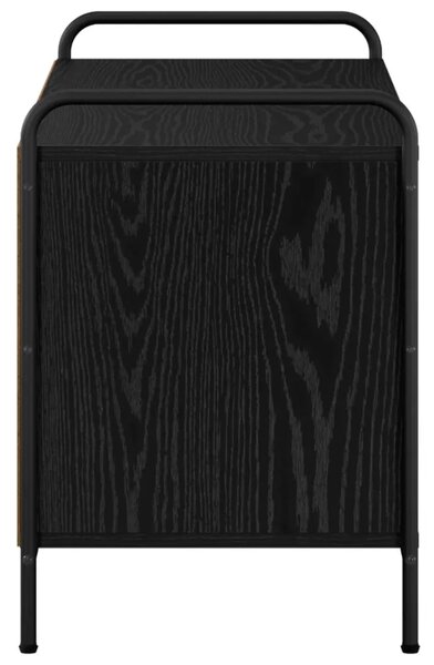 Ormar za cipele 100 x 39 5 x 55 5 cm Konstruirano drvo - Crni hrast