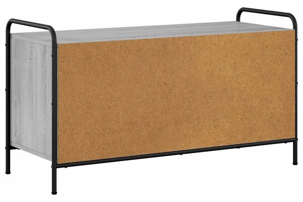 Ormar za cipele 100 x 39 5 x 55 5 cm Konstruirano drvo - Siva Sonoma