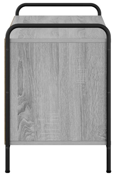 Ormar za cipele 100 x 39 5 x 55 5 cm Konstruirano drvo - Siva Sonoma