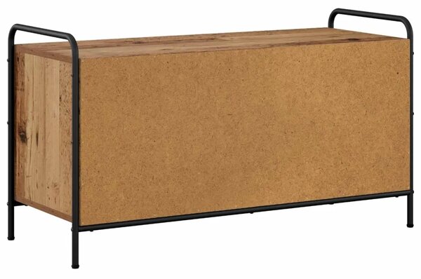Ormar za cipele 100 x 39 5 x 55 5 cm Konstruirano drvo - Staro drvo