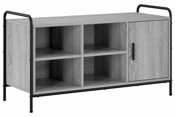 Ormar za cipele 100 x 39 5 x 55 5 cm Konstruirano drvo - Siva Sonoma