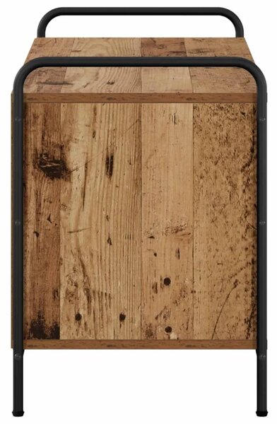 Ormar za cipele 100 x 39 5 x 55 5 cm Konstruirano drvo - Staro drvo