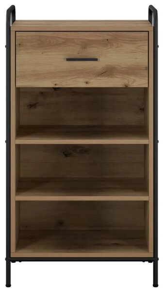 Ormar za cipele 51 x 36 5 x 93 cm Konstruirano drvo - Hrast artisan 51 x 36 5 x 93 cm 1 ladica i 3 police