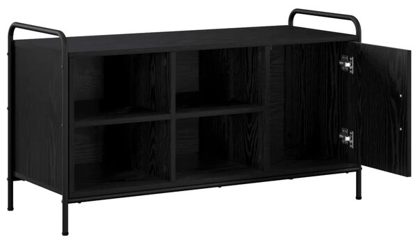 Ormar za cipele 100 x 39 5 x 55 5 cm Konstruirano drvo - Crni hrast