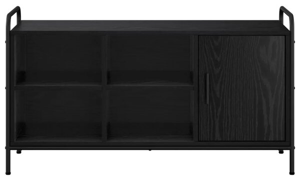 Ormar za cipele 100 x 39 5 x 55 5 cm Konstruirano drvo - Crni hrast
