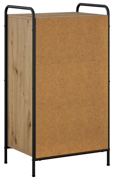 Ormar za cipele 51 x 36 5 x 93 cm Konstruirano drvo - Hrast artisan 51 x 36 5 x 93 cm 4 police bez vrata