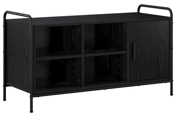 Ormar za cipele 100 x 39 5 x 55 5 cm Konstruirano drvo - Crni hrast