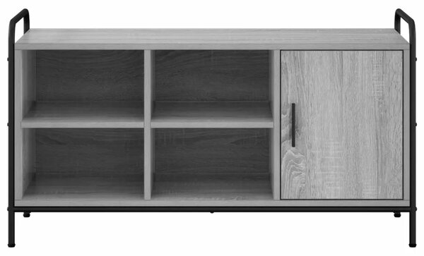 Ormar za cipele 100 x 39 5 x 55 5 cm Konstruirano drvo - Siva Sonoma