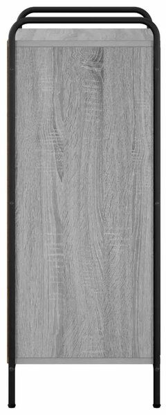 Ormar za cipele 51 x 36 5 x 93 cm Konstruirano drvo Siva Sonoma - Siva Sonoma 51 x 36 5 x 93 cm 4 police bez vrata