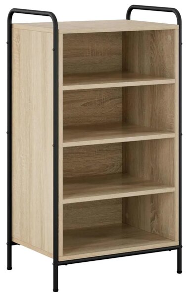 Ormar za cipele 51 x 36 5 x 93 cm Konstruirano drvo - Hrast sonoma 51 x 36 5 x 93 cm 4 police bez vrata