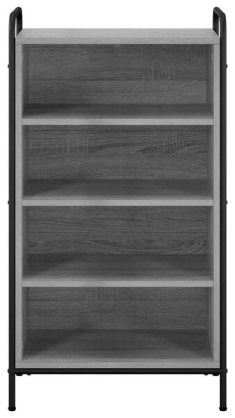 Ormar za cipele 51 x 36 5 x 93 cm Konstruirano drvo Siva Sonoma - Siva Sonoma 51 x 36 5 x 93 cm 4 police bez vrata