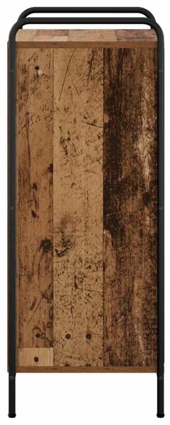 Ormar za cipele 51 x 36 5 x 93 cm Konstruirano drvo Staro drvo - Staro drvo 51 x 36 5 x 93 cm 4 police bez vrata