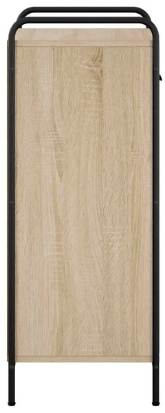 Ormar za cipele 51 x 36 5 x 93 cm Konstruirano drvo - Hrast sonoma 51 x 36 5 x 93 cm 1 ladica i 3 police