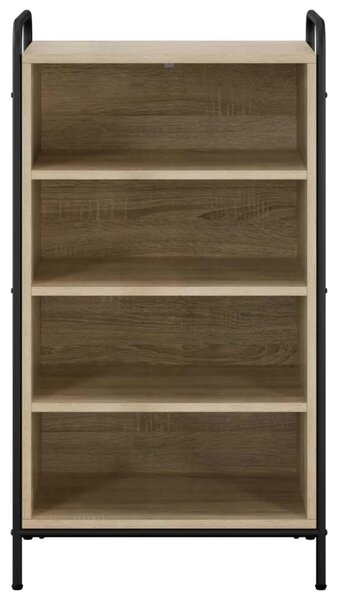 Ormar za cipele 51 x 36 5 x 93 cm Konstruirano drvo - Hrast sonoma 51 x 36 5 x 93 cm 4 police bez vrata