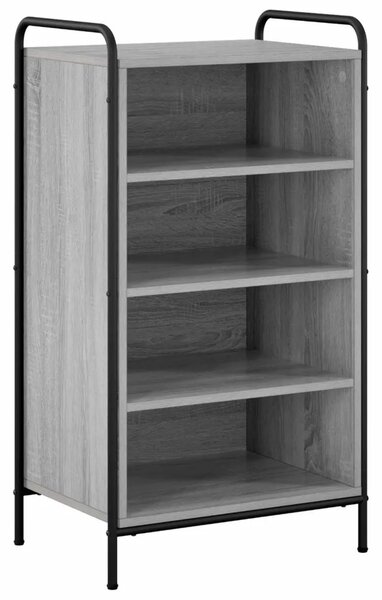 Ormar za cipele 51 x 36 5 x 93 cm Konstruirano drvo Siva Sonoma - Siva Sonoma 51 x 36 5 x 93 cm 4 police bez vrata