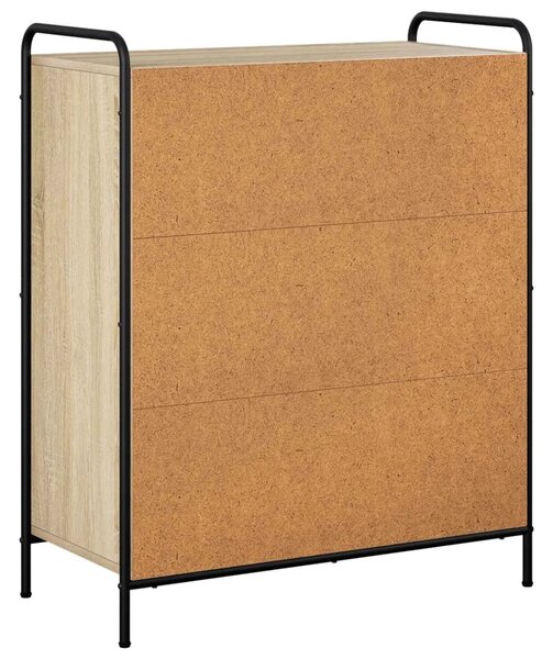 Ormar za cipele 76 x 36 5 x 93 cm Konstruirano drvo - Hrast sonoma 76 x 36 5 x 93 cm 1 ladica i 3 police