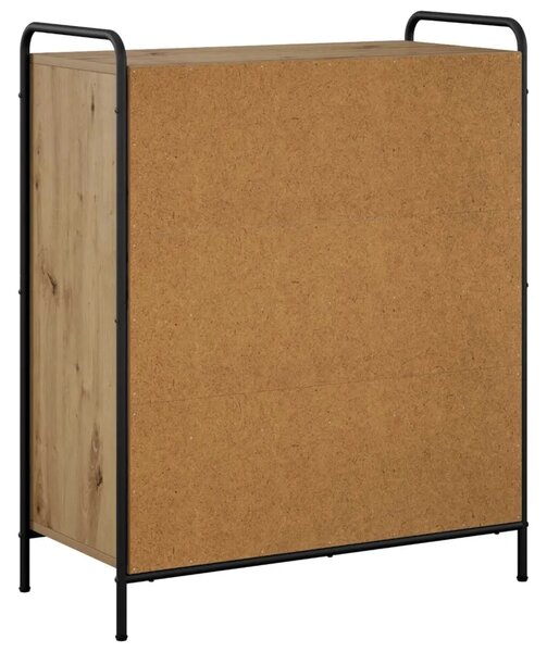 Ormar za cipele 76 x 36 5 x 93 cm Konstruirano drvo - Hrast artisan 76 x 36 5 x 93 cm 1 ladica i 3 police