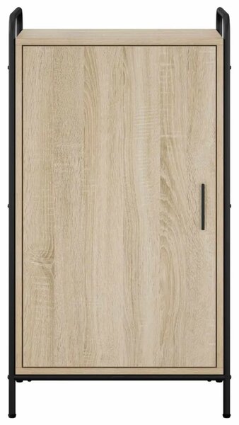 Ormar za cipele 51 x 36 5 x 93 cm Konstruirano drvo - Hrast sonoma 51 x 36 5 x 93 cm 4 etaže s vratima