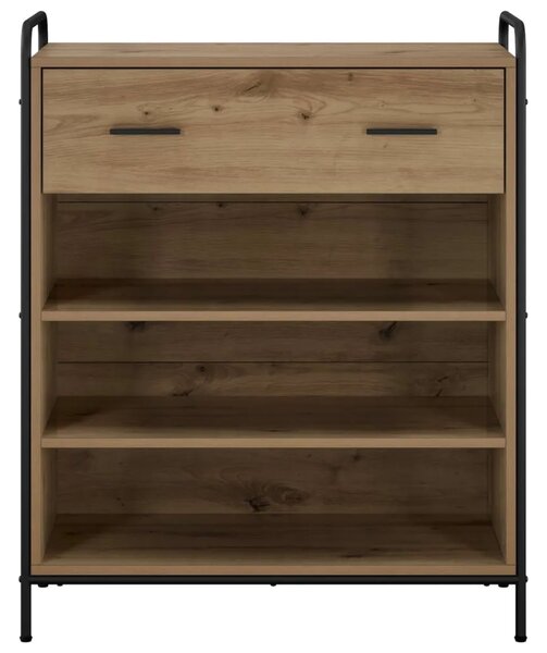 Ormar za cipele 76 x 36 5 x 93 cm Konstruirano drvo - Hrast artisan 76 x 36 5 x 93 cm 1 ladica i 3 police