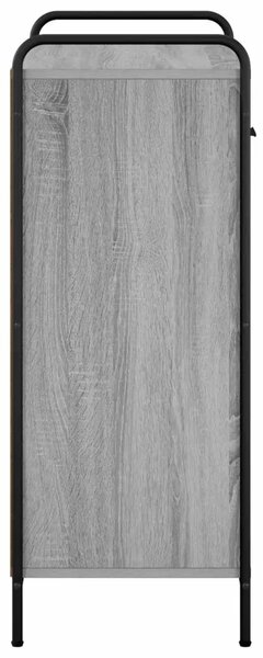 Ormar za cipele 76 x 36 5 x 93 cm Konstruirano drvo Siva Sonoma - Siva Sonoma 76 x 36 5 x 93 cm 1 ladica i 3 police