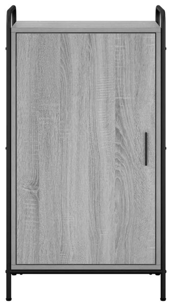 Ormar za cipele 51 x 36 5 x 93 cm Konstruirano drvo Siva Sonoma - Siva Sonoma 51 x 36 5 x 93 cm 4 etaže s vratima