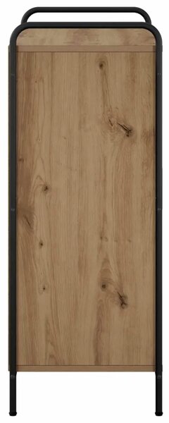 Ormar za cipele 76 x 36 5 x 93 cm Konstruirano drvo - Hrast artisan 76 x 36 5 x 93 cm 4 police bez vrata