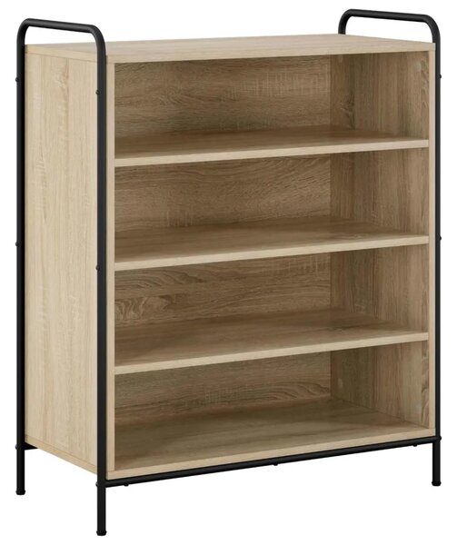 Ormar za cipele 76 x 36 5 x 93 cm Konstruirano drvo - Hrast sonoma 76 x 36 5 x 93 cm 4 police bez vrata