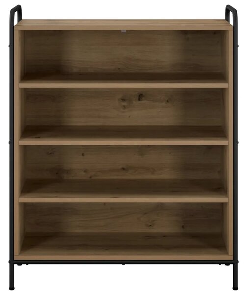 Ormar za cipele 76 x 36 5 x 93 cm Konstruirano drvo - Hrast artisan 76 x 36 5 x 93 cm 4 police bez vrata