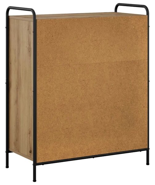 Ormar za cipele 76 x 36 5 x 93 cm Konstruirano drvo - Hrast artisan 76 x 36 5 x 93 cm 4 police bez vrata