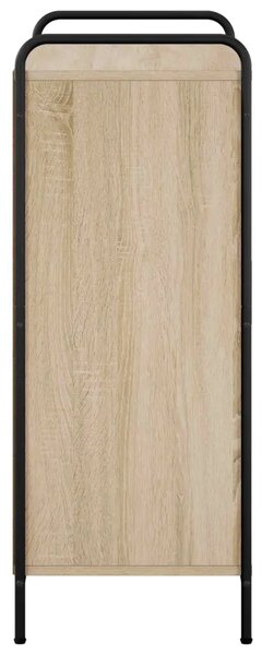 Ormar za cipele 76 x 36 5 x 93 cm Konstruirano drvo - Hrast sonoma 76 x 36 5 x 93 cm 4 police bez vrata