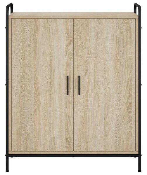 Ormar za cipele 76 x 36 5 x 93 cm Konstruirano drvo - Hrast sonoma 76 x 36 5 x 93 cm 4 etaže s vratima