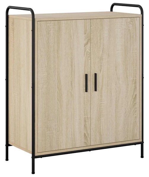 Ormar za cipele 76 x 36 5 x 93 cm Konstruirano drvo - Hrast sonoma 76 x 36 5 x 93 cm 4 etaže s vratima