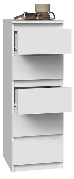Komoda Musecalo 5 (bijela)