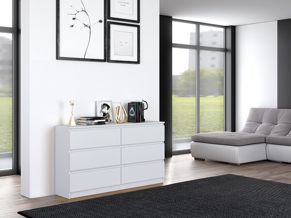 Komoda Musecalo 6 140 (bijela)