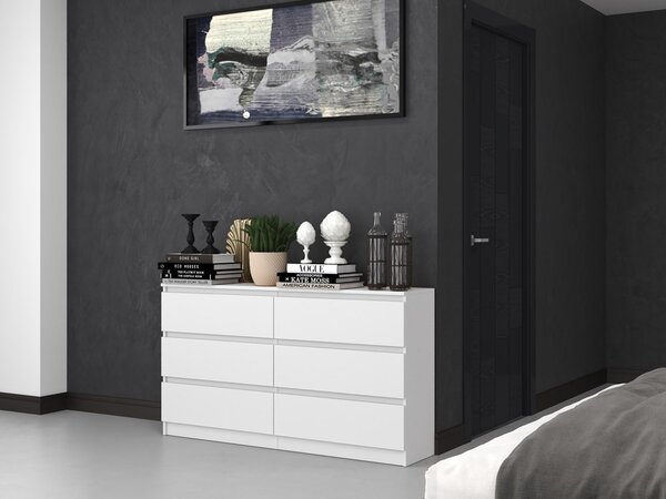 Komoda Musecalo 6 140 (bijela)