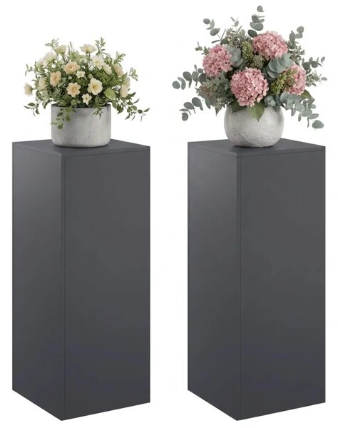 Stalak za biljke 2 pcs Antracit 40 x 40 x 100 cm - Antracit 2x (40 x 40 x 100 cm)