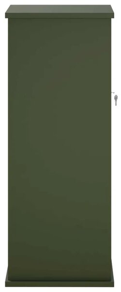 Poštanski sandučić Maslinastozelena 40 x 40 x 100 cm Čelik - Maslinastozelena 40 x 40 x 100 cm