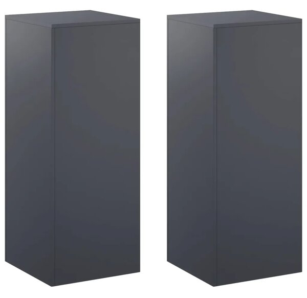 Stalak za biljke 2 pcs Antracit 40 x 40 x 100 cm - Antracit 2x (40 x 40 x 100 cm)