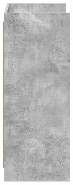 Ormar za cipele Betonska siva 48 x 36 x 92 cm Konstruirano drvo - Betonska siva