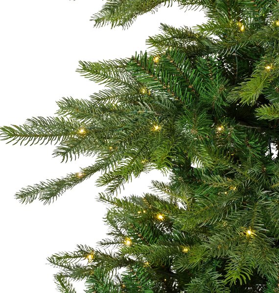 Umjetno božićno drvce Grandis 210 cm LED - Sa lampicama - 131 do 160cm - visina 210 cm