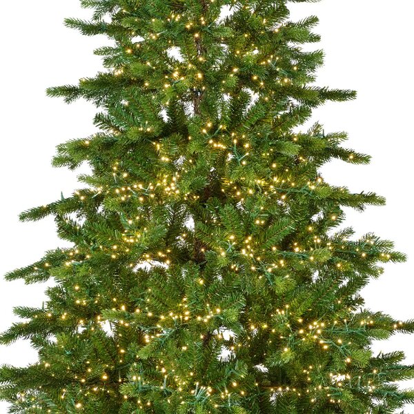 Umjetno božićno drvce Galloway 210 cm LED 4000 - Sa lampicama - visina 210 cm - 111 do 130cm